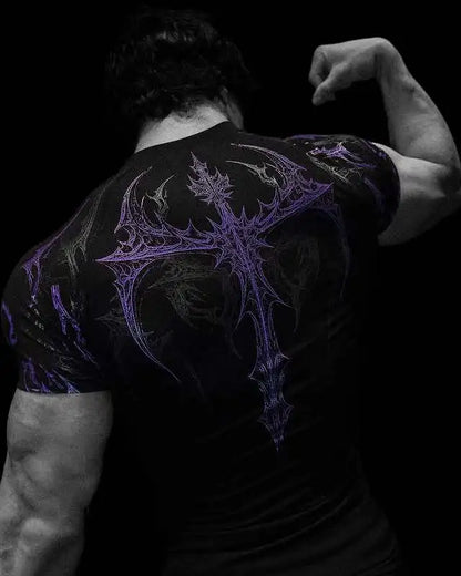 GYM T-shirt Men's Dark Gothic