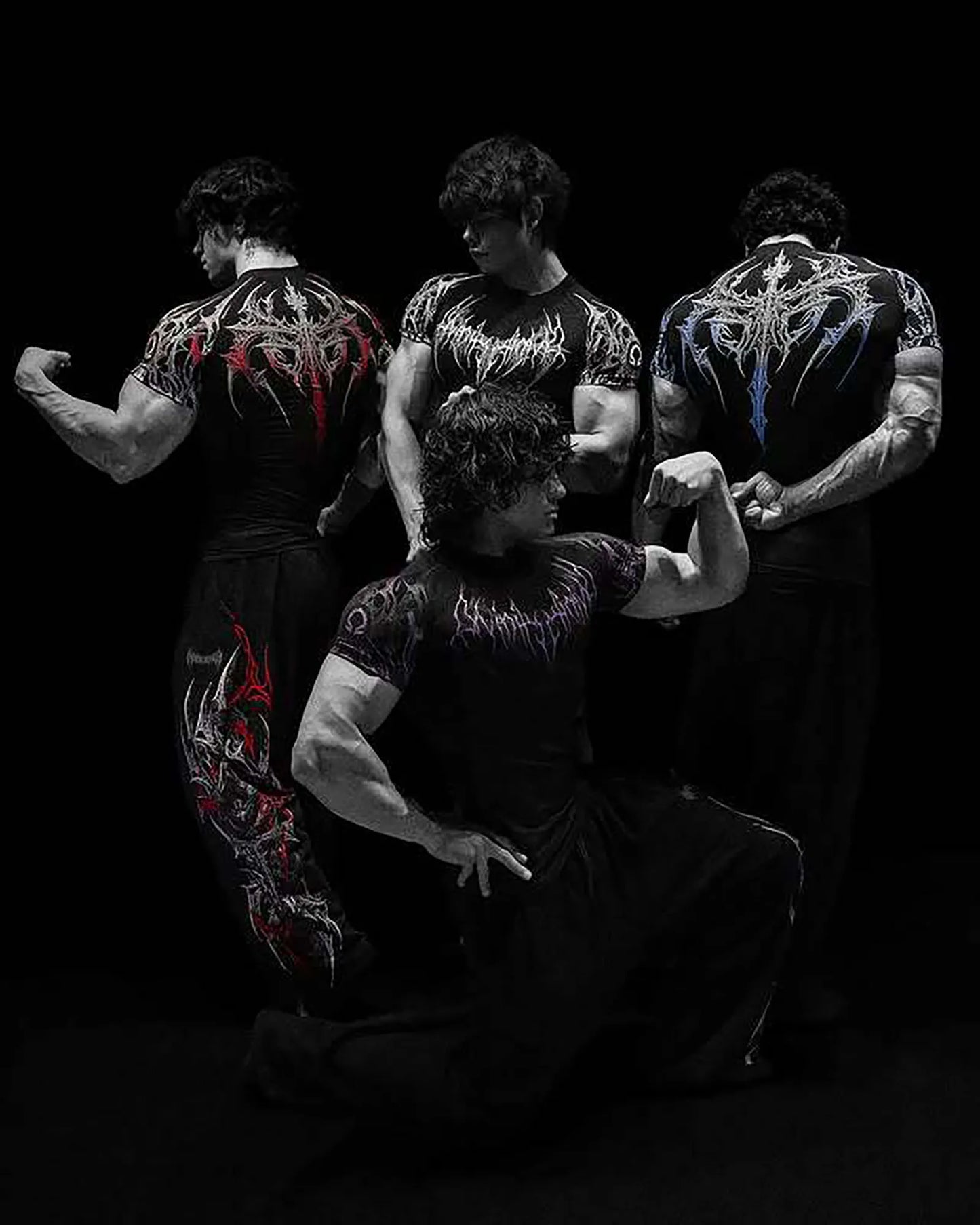 GYM T-shirt Men's Dark Gothic