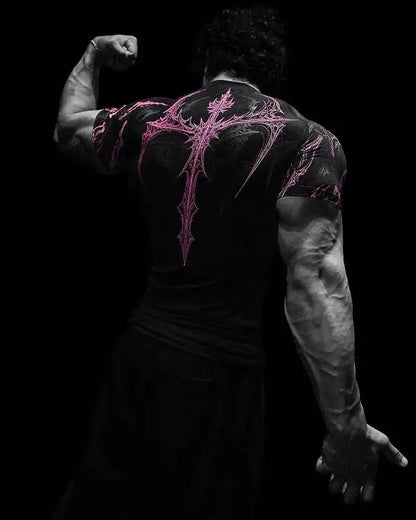 GYM T-shirt Men's Dark Gothic