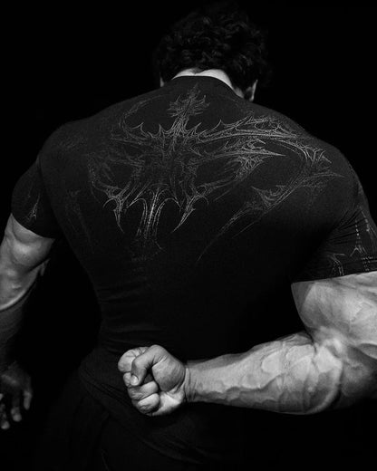 GYM T-shirt Men's Dark Gothic